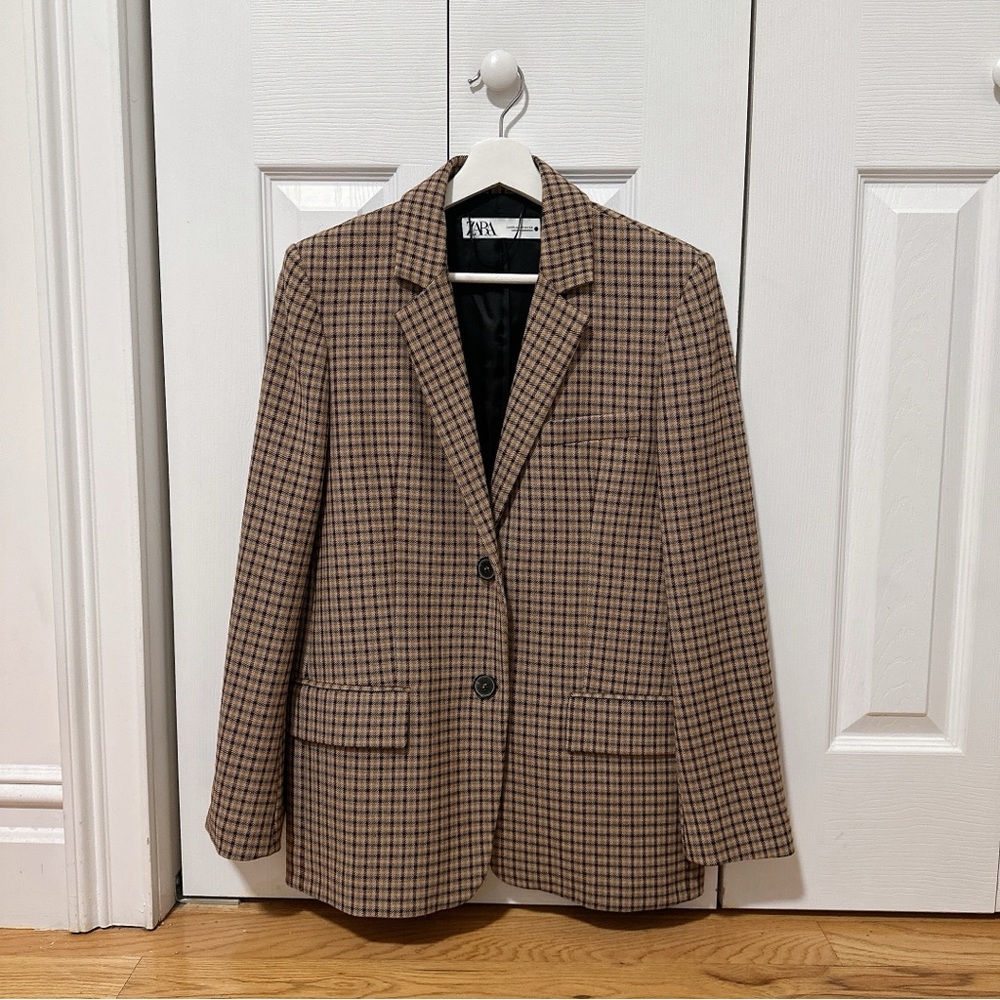 Zara wool blend blazer